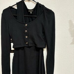 Black dresses two pieces